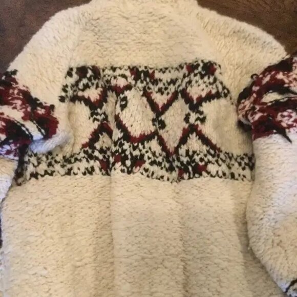 RARE! Isabel Marant pour H&M Native zip-up wool knit cardigan - Picture 6 of 8